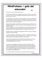 Vista previa - Hojas de trabajo - Cuaderno de Mindfulness Completo para imprimir | + bonus: 12 recortables de vuelta a la calma para pegar en el cuaderno - página 3