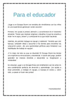 Vista previa - Juegos / Gamificación - Escape Room de Mindfulness "El Jardín de la Tranquilidad" | Listo para imprimir | 1 hora de clase. + BONUS Búsqueda del Tesoro - página 2