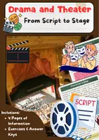 Vorschau - Arbeitsblätter - Drama and Theater Englischunterricht - Deckblatt