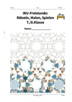 Vorschau - Arbeitsblätter - IRU-Freistunde, Malen, Spielen - 7-8. Klasse - Seite 1