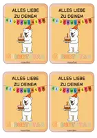 Vorschau - Mal- und Bastelvorlagen - Geburtstagsgruß der Eisbärenklasse – Karten für besondere Tage - Seite 2
