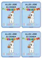 Vorschau - Mal- und Bastelvorlagen - Geburtstagsgruß der Eisbärenklasse – Karten für besondere Tage - Seite 3