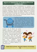 Vorschau - Arbeitsblätter - Cultural Homogenization – Globalization and Traditions - Seite 2