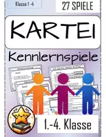 Vorschau - Spiele - 27 Kennlernspiele in einer Kartei - Deckblatt