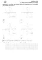 Vorschau - Arbeitsblätter - Materialpaket Lineare Funktionen y=mx+t - Deckblatt