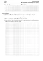 Vorschau - Arbeitsblätter - Materialpaket Lineare Funktionen y=mx+t - Seite 1