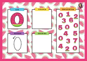 Vista previa - Hojas de trabajo - SANDYNÚMEROS - MATEMÁTICAS - página 3