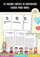 Vista previa - Hojas de trabajo - 25 Guiones de Meditaciones Guiadas para Niños | Mindfulness Breve (5-10 años) - página 1