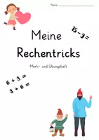 Vorschau - Arbeitsblätter - Meine Rechentricks - Merk- und Übungsheft - Deckblatt