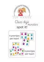 Voorbeeld - Classdojo monsters - spot it! FREEBIE - Voorblad