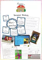 Vorschau - Arbeitsblätter - Werbung untersuchen: Sparpaket - Sachunterricht - Kl. 3/4 (Medienkompetenz & Test) - Deckblatt