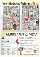Vorschau - Mal- und Bastelvorlagen - Türdeko - Wir wachsen gemeinsam! – Steckbriefe / Blumen Klassenzimmer Schuljahresanfang - Seite 1