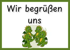 Vorschau - Präsentationen/Tafelbilder - Morgenkreis Wortkarten kurz & lang - Seite 2