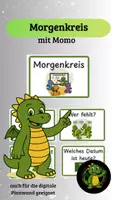 Vorschau - Präsentationen/Tafelbilder - Morgenkreis Wortkarten kurz & lang - Deckblatt