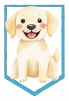 Vorschau - Anderer Materialtyp - Hübsche Wimpelkette Hundeklasse - Deckblatt