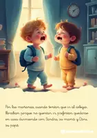 Vista previa - Fichas informativas / Documentos de lectura - Cuento "Las Aventuras Mágicas de Asier y Álvaro" - página 2