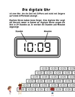 Vorschau - Mal- und Bastelvorlagen - Die Uhrzeit lernen / Umfangreiches Lernheft - Seite 3
