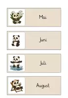 Vorschau - Präsentationen/Tafelbilder - Pandaklasse - Kalender für die Tafel - Seite 3