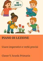 anteprima - Piani di lezione - Usare imperativi e verbi precisi - Pagina di copertina