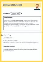 Vorschau - Arbeitsblätter - War Kolumbus ein Held? Ehre, wem keine gebührt? Diskussion - Deckblatt