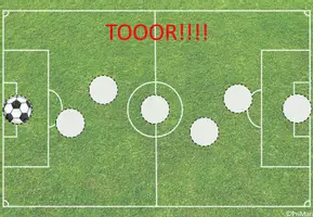 Vorschau - Präsentationen/Tafelbilder - Mathe-Fußball mit Teamkärtchen - für die digitale Tafel - Seite 1