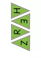 Vorschau - Mal- und Bastelvorlagen - Wimpelkette Herzlich Willkommen Eule / Eulenklasse - Seite 1