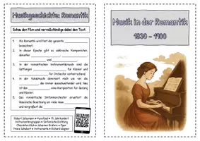 Vorschau - Arbeitsblätter - Booklet - Musik in der Romantik - Seite 3