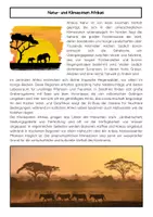 Vorschau - Arbeitsblätter - Afrika Bundle: Geografie, Klima, Wirtschaft, Kultur, Migration, Armut & Südafrika - Seite 3