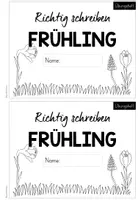 Vorschau - Arbeitsblätter - Rechtschreibtraining: Frühling (Lernwörterarbeit) - Seite 3