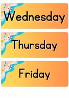 Aperçu - Inclusion - Etiquettes - Days of the Week - Page 3