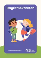 Voorbeeld - Dagritmekaarten | Voor groep 1 & 2 - Pagina 1