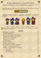 Vorschau - Arbeitsblätter - Bilder bearbeiten in Word - Pixel Art Leveldesign - Seite 3