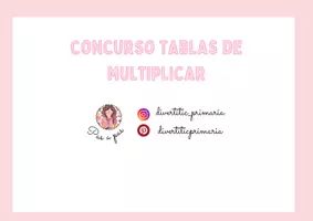 Vista previa - Juegos / Gamificación - Concurso tablas de multiplicar - Portada