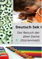 Vorschau - Arbeitsblätter - Der Besuch der alten Dame - Wissensabfrage und Diskussion - Deckblatt