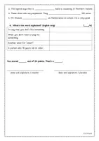 Vorschau - Test - Vocabulary Test - Northern Ireland (Orange Line 3) - Seite 2
