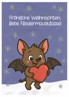 Vorschau - Arbeitsblätter - Fledermausklasse Weihnachten Klassentier Fledermaus Gedichte und Arbeitsblätter - Seite 2