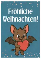Vorschau - Arbeitsblätter - Fledermausklasse Weihnachten Klassentier Fledermaus Gedichte und Arbeitsblätter - Seite 3