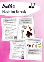 Vorschau - Arbeitsblätter - Booklet - Musik im Barock - Deckblatt