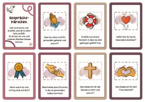 Vorschau - Aufgabenkarten - Gesprächsimpulse Religionsunterricht: Werte & Glauben – Kartenset „Glaubensmomente“ - Seite 1
