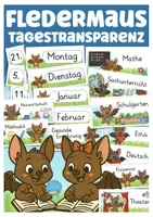 Vorschau - Mal- und Bastelvorlagen - Fledermausklasse Sorglospaket Klassentier Fledermaus XXL Materialpaket - Seite 1