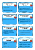 Vorschau - Prüfungsvorbereitung - AES 10 - "Die schriftliche Prüfung" - Zusammenfassung: Kompetenzfeld 4 "Konsum" (Wahlteil B, Klasse 7-9) - Seite 1