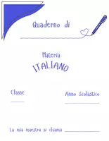 anteprima - Altro tipo di materiale - Copertine Quaderni - Pagina 1
