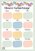 Vorschau - Poster - Geburtstagskalender - Seite 1