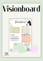 Vorschau - Arbeitsblätter - Visionboard - Deckblatt