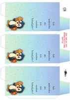 Vorschau - Mal- und Bastelvorlagen - Pinguin und Wassereis – perfekter Start ins Schuljahr! - Seite 1