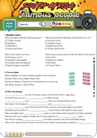 Vorschau - Arbeitsblätter - Materialpaket - South Africa Reading - Grade 9 - Seite 2