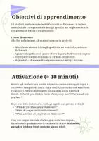 anteprima - Piani di lezione - Analizzare testi informativi su Halloween cogliendo dettagli - Pagina 1