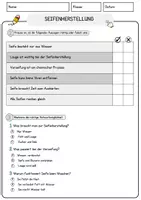 Vorschau - Arbeitsblätter - Seifenherstellung Arbeitsblätter mit Fragen + Lösungen AB - Seite 2