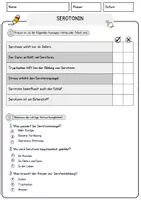 Vorschau - Arbeitsblätter - Serotonin Arbeitsblätter mit Fragen + Lösungen AB - Seite 2