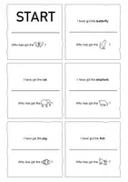 Vorschau - Spiele - Classroom Domino Animals: Vocabulary (English) - Seite 2